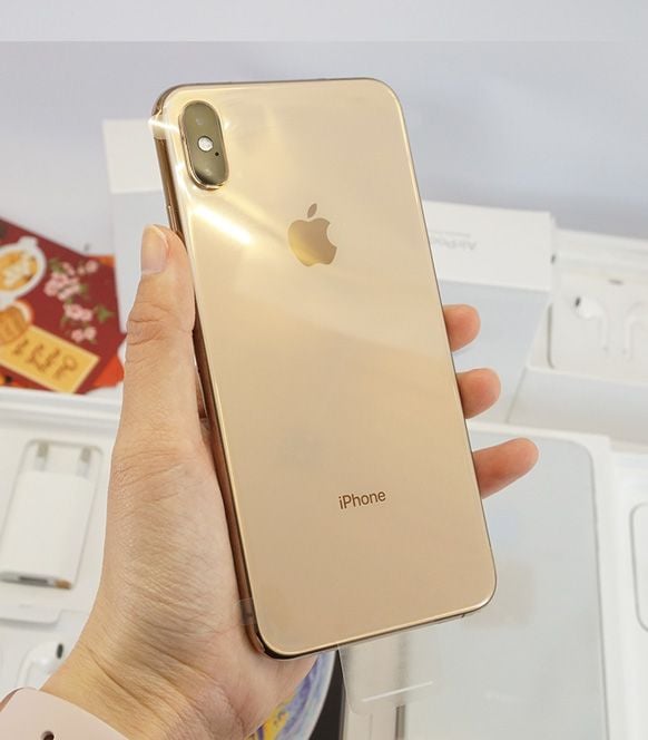 iPhone XS Max 512GB Quốc tế cũ 99% - Vàng - Không zin tặng máy